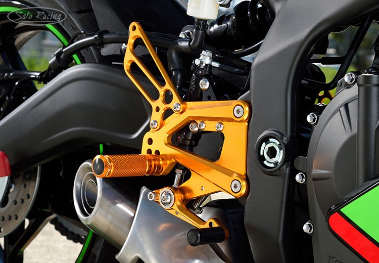 Sato Racing Rearsets | Kawasaki Z-H2 (2020-2023) - K-ZH2RS-** (BK